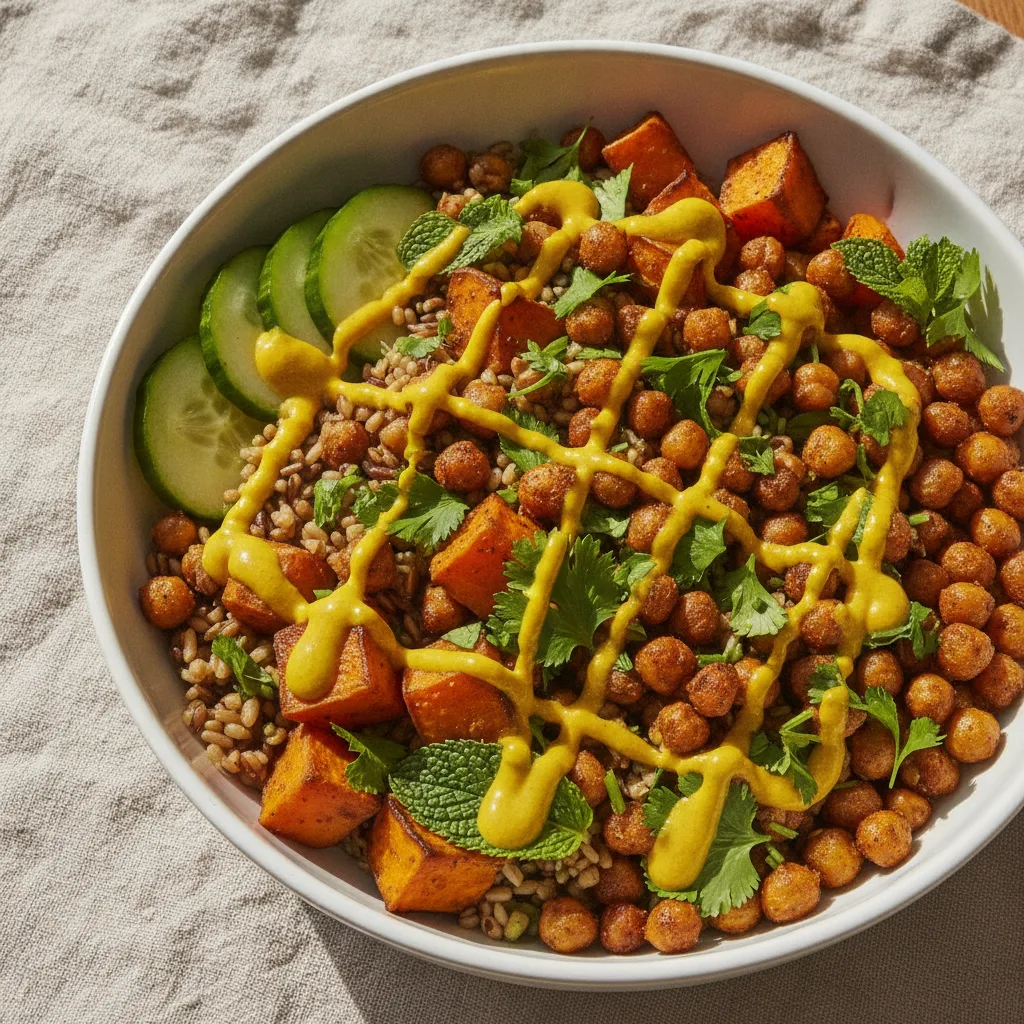 Colorful anti-inflammatory bowl